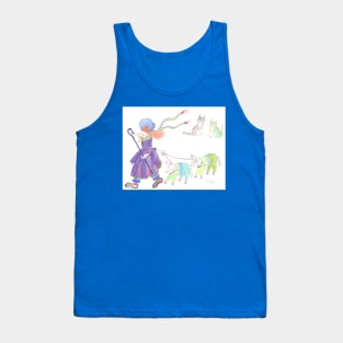 MadCatWoman Does Little Bo Peep Tank Top